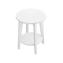 VASAGLE Table d'Appoint 58 * 45,5 * 8,5CM LET283T14