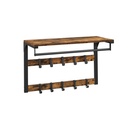 VASAGLE Porte-Manteau Mural LCR101B01