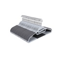 SONGMICS Lot de 20 cintres en plastique de qualité supérieure, robustes, ouverture en forme de S, antidérapants, durables, 0,5 cm d'épaisseur, gain de place, crochet pivotant à 360°, gris clair et foncé CRP41G