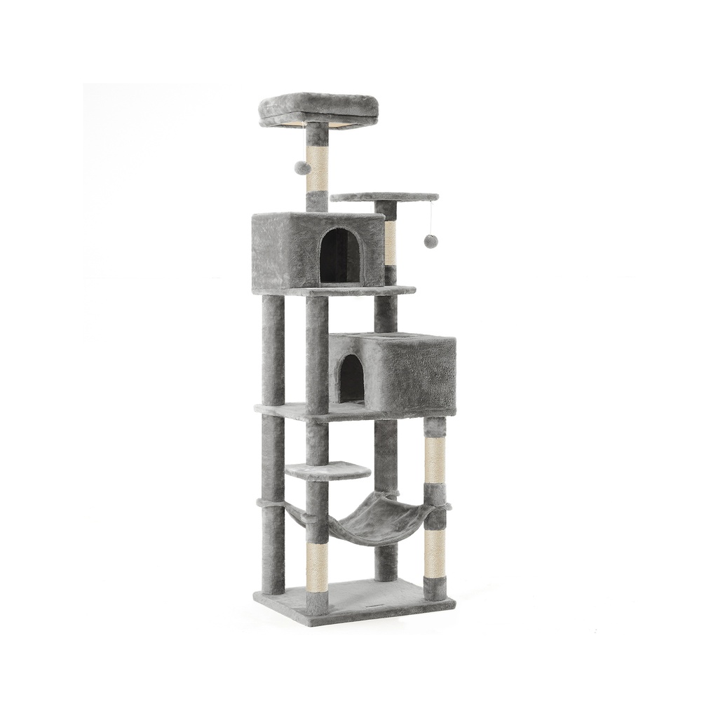 [PCT162W01] FEANDREA Griffoir pour chat avec housse douce, gris bleu PCT162W01